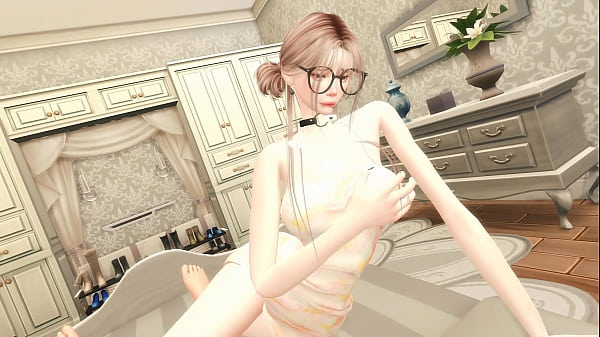 Image The anime friend couldn't resist and threw herself on a friend's big dick