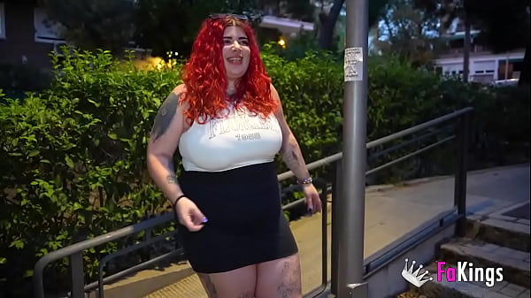 Image TRANS vs. Curvy Girl. Bella Vidal and Leia Saez fuck each other - FAKings
