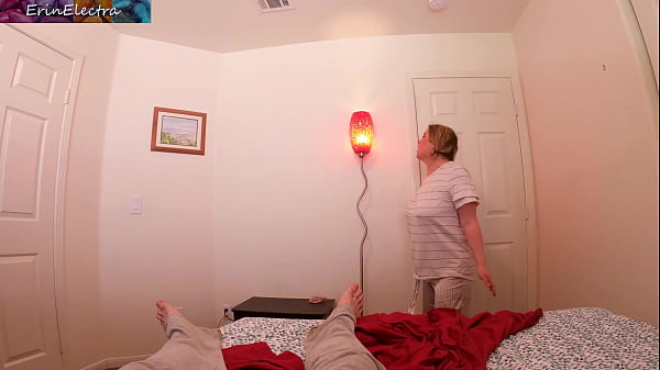 Image Stepmom helps cum in the morning