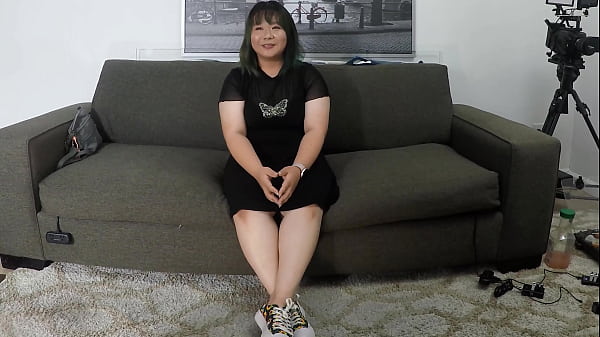 Image Thick Asian gets so horny she needs cock in both holes on camera
