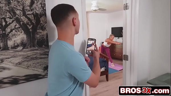 Image Fit Athletic MILF Catches Stepson Jerking Off and Rides Him Hard