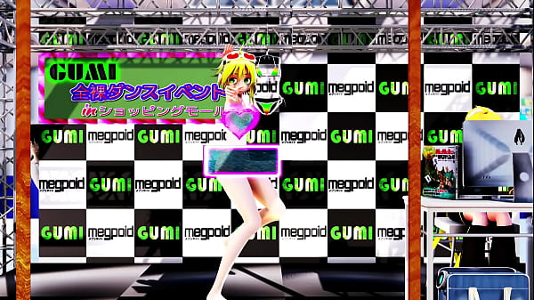 Image Gumi Naked Show In The Shopping Mall - [A]ddiction MMD by ruka gurui
