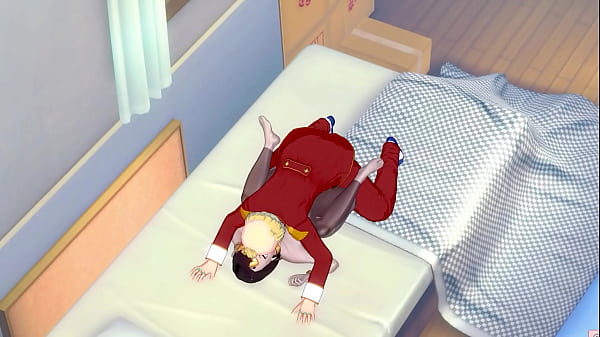 Image Hentai Raven (Teen Titans) Porn with a man in red suit