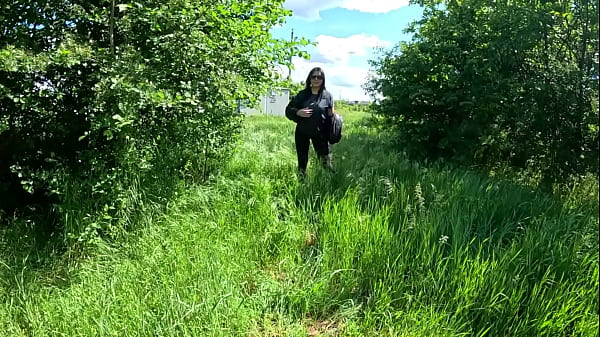 Image Hot outdoor blowjob and cum play with a down-jacket 269- preview