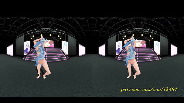 Image vr180 mmd Lamy Nude dance 3d hololive