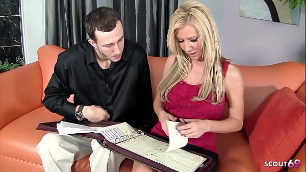 Image Sexy Cougar Wife of his Boss seduce Big Dick Boy Worker to Cheating Fuck while her husband is away