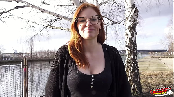 Image GERMAN SCOUT - Glasses Ginger Redheadh MILF Mona Einhorny First Time Porn at Hard Casting