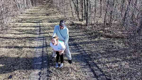 Image Fucked Outside While a Drone Watched Us