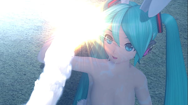Image Hatsune Miku From Y to Y Project diva Nude Mod Full Nude Bunny costume