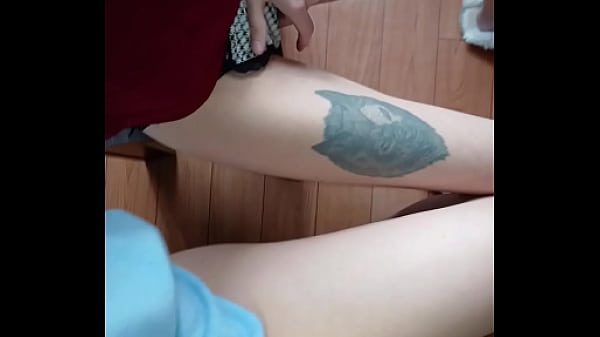 Image My classmate and I masturbate riskily under the table in class