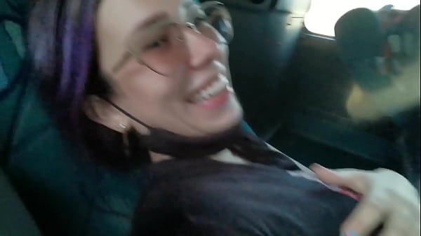 Image Blowjob and fucking with creampie in public service bus - BlakeProductions