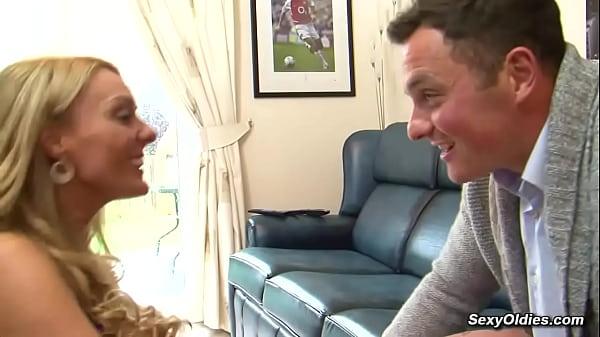 Image Stunning British MILF rides big dick
