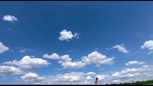Image A naked schoolboy launches a wind kite and tries to suck daddy's cock, daddy ends up with ropes of hot cum