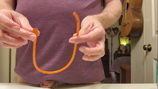 Image Stuffguy - update #4 - using a catheter to take a piss and end up with an orgasm and cumming! - May 21, 2025