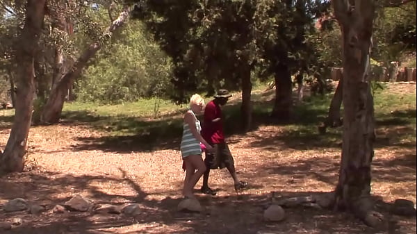 Image Nora Skyy Cute Blonde Gets Fucked Outdoors By Big Black Cock Facial Cumshot