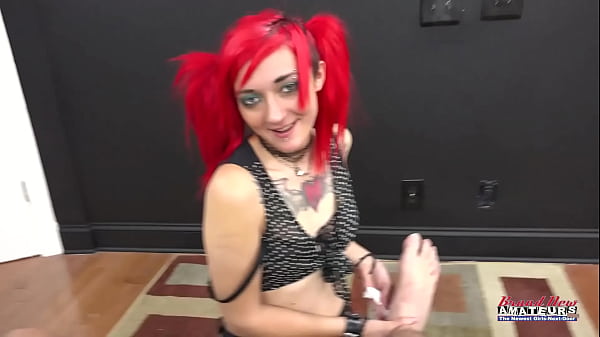 Image Inked Redhead Coed Jackie Deepthroats A Big Boner And Swallows The Cumshot!