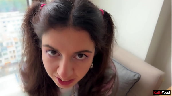 Image Step sister acts weird and asks to fuck her hard and cum on her face
