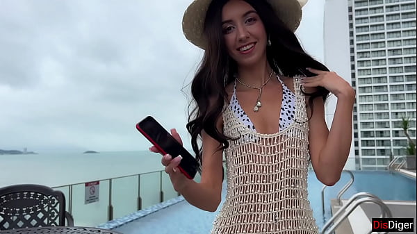 Image Gorgeous Spanish Blanca Wants To Try Russian White Cock On Vacation