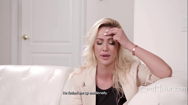 Image Couple Use Heartbroken Blonde To Spitroast - Will Pounder, Cherry Kiss, Lolly Dames