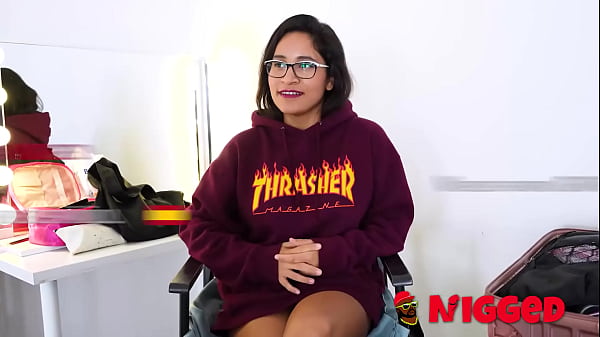 Image Interracial gangbang with Latina Lana Villafuerte. 3 big-cocked black guys for this nymphomaniac at Nigged