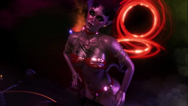 Image Charming lustful succubus seduces you into sex with unholy ritual dance