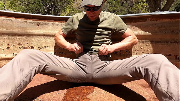 Image Pissing my hiking pants 8 times