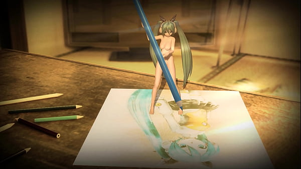 Image Hatsune Miku Odds&Ends Project diva Nude Mod Full Nude