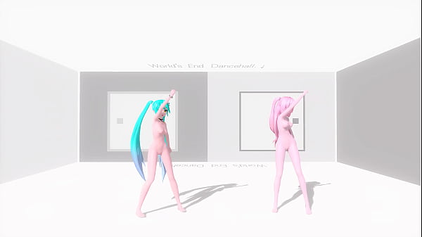 Image Hatsune Miku & Luka Worls End dancehall Project diva Nude Mod Full Nude