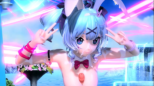 Image Hatsune Miku Ai no Uta Project diva Nude Mod Rabbit Hole Costume