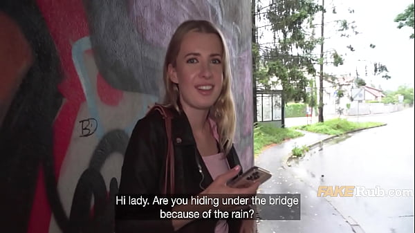 Image Sweet Blonde From Slovakia Fucked On Street For LOT Of Cash