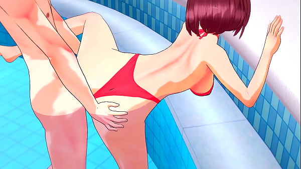 Image Momo Ayase gets fucked at the pool - 3d anime sex