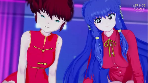Image Ranma and Shampoo watch you masturbate and decide to join in - Ranma 1/2