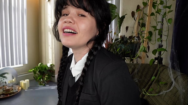 Image Wednesday Addams Takes Huge Dick Deep (Ft. Yhivi)