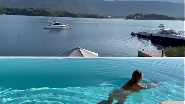 Image Gorgeous Monika Fox Swims Naked In Pool In Beautiful Place (Free)