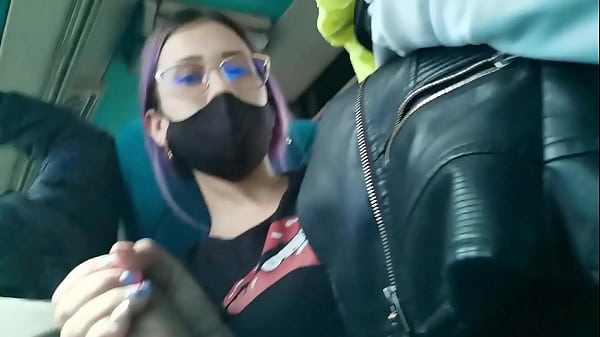 Image Sexy Latina gives her boyfriend a super blowjob on a public bus traveling between Bogota and Medellin - Bucarasex
