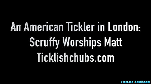 Image TicklishChub: Scruffy licks and worships bear Matts feet and cock in London