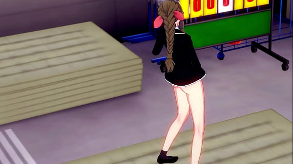 Image Aerith masturbating herself in the gym storage