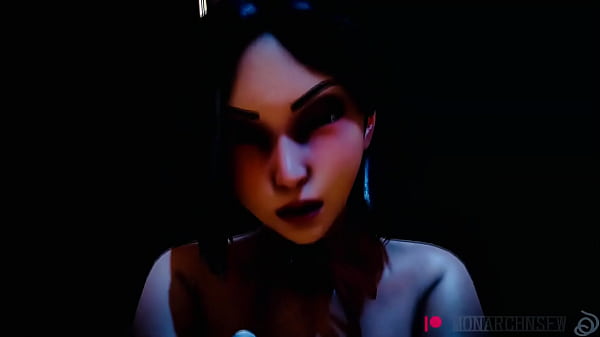 Image 3D HQ Brunette Big Tits Firm Tits POV Sex Riding w/ Sound added