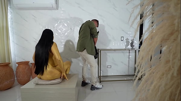 Image A STATUE COMES TO LIFE AND TEACHES A THIEF A LESSON, FUCKS HIM UNTIL HE LEAVES HER FULL OF CUM - MELANY LATINA