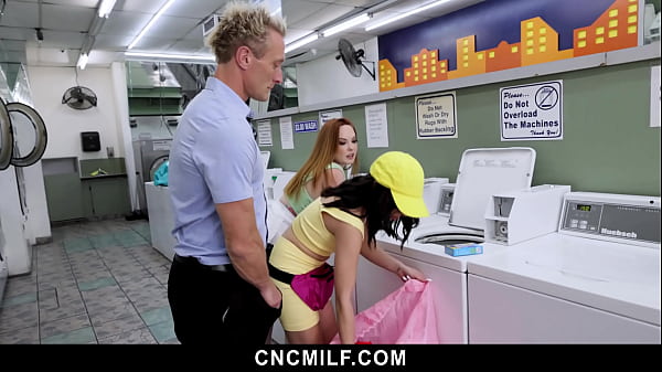 Image The Employee Can Play with The Owner&rsquo_s Amazing Boob at The Freeuse Laundromat - Cncmilf