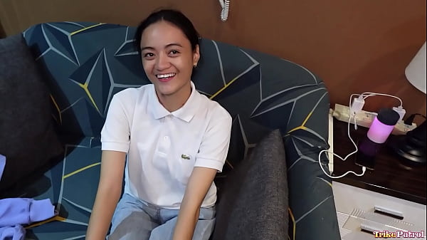 Image TrikePatrol Skinny Pale Pinay Teen Rides Big Cock