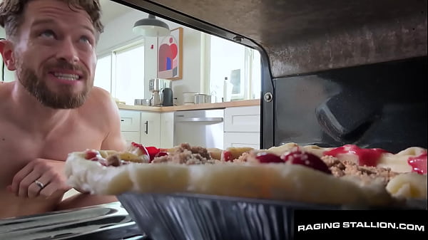 Image Hairy Muscle Studs Serve Up Raw Action on the Dining Table