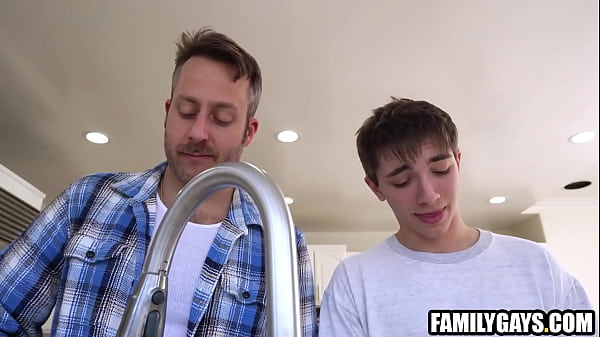 Image Stepdad barebacks young stepson's butt