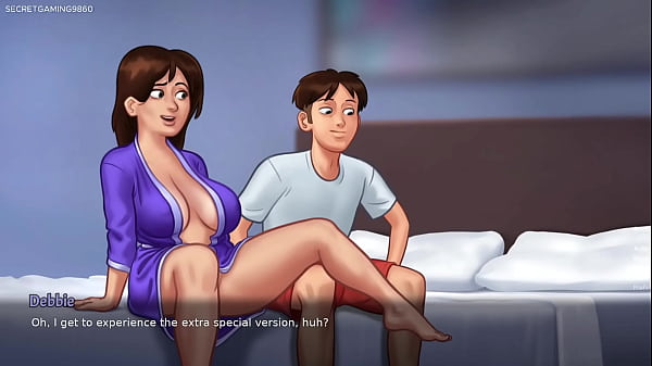 Image Summertime Saga By DarkCookie - Debbie Horny Stepmom Gets a Massage from Pervert Tenant and Gets Super Horny