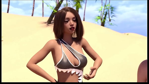 Image 3D HQ FANTASTIC POV 2 chicks Big tits fucking Cowgirl Breast expansion Lactation