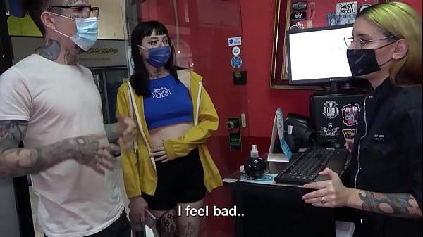 Image Cock piercing with a happy ending! Threesome with Mei Pang & John Lemon