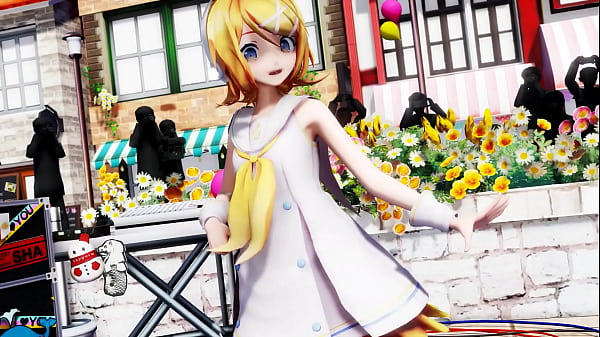 Image Kagamine Rin Dancing Naked - Booo! MMD by kiidosan