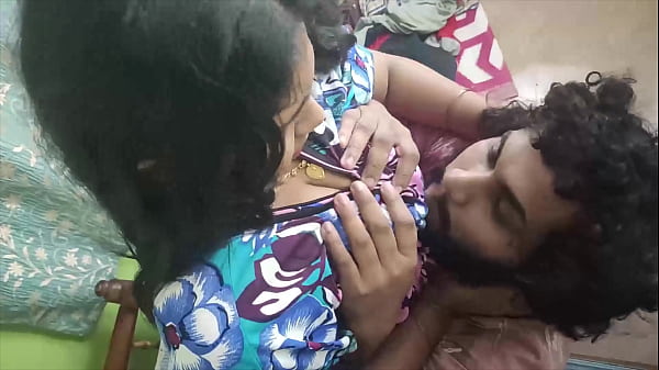 Image Horny Desi Couple Kiss And Press Boobs Passionately