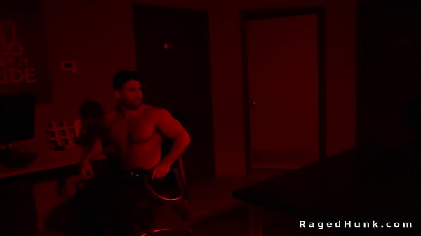 Image Gay coworkers anal flip fuck in the office