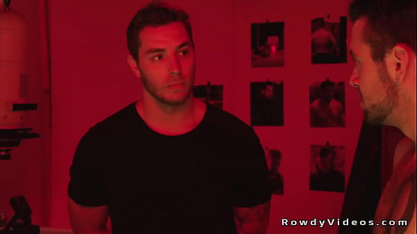 Image Hunks deep throat and bareback anal fuck